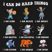 I Can Do Hard Things Teacher Bucket Hat thumb 4