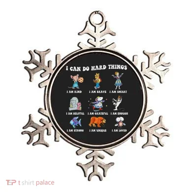I Can Do Hard Things Teacher Ornament