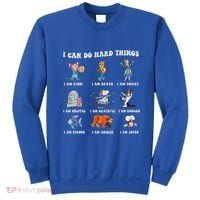 I Can Do Hard Things Teacher Sweatshirt thumb 0