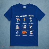 I Can Do Hard Things Teacher T-Shirt thumb 5