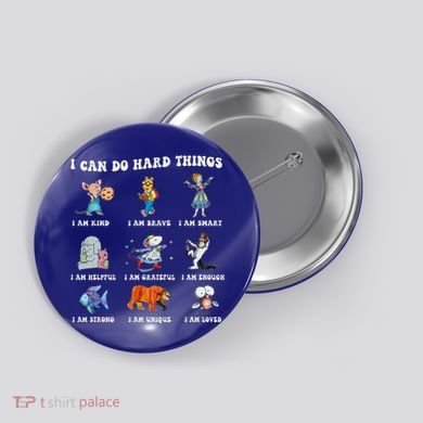 I Can Do Hard Things Teacher Button