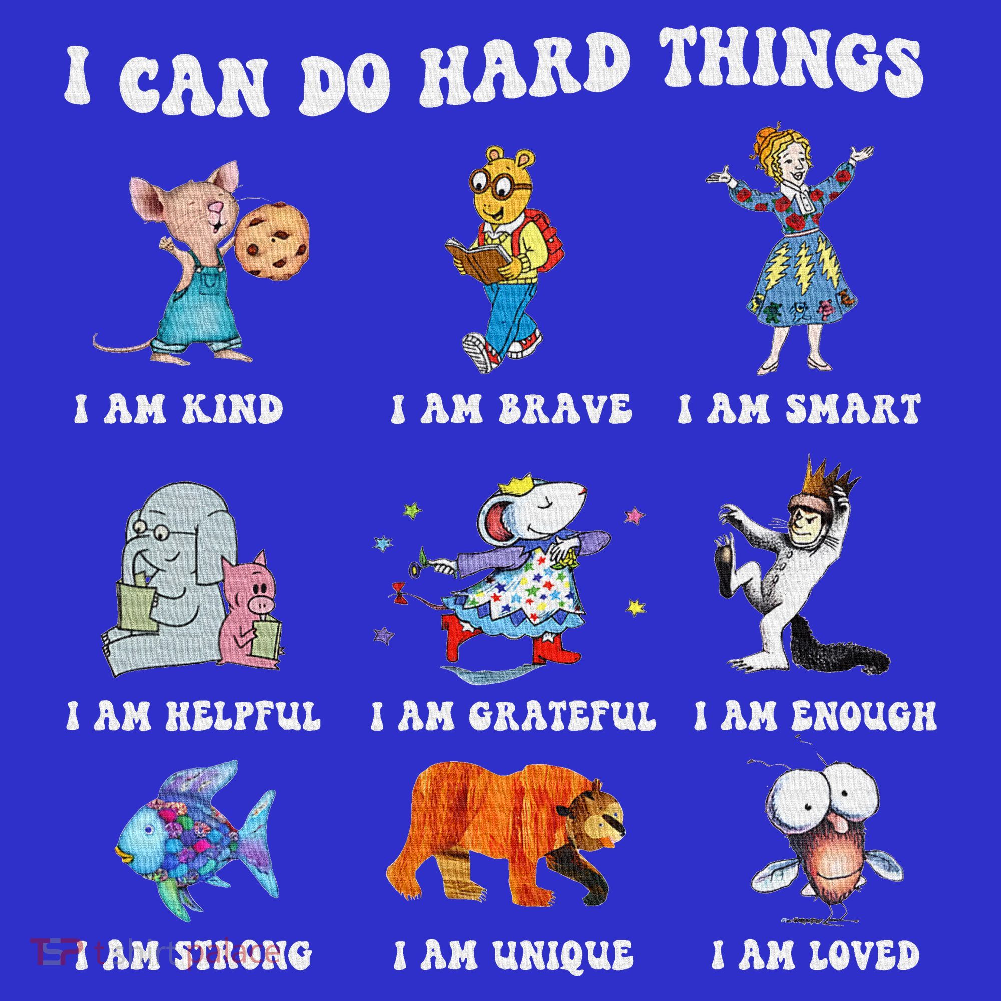 I Can Do Hard Things Teacher Button