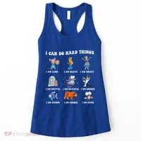 I Can Do Hard Things Teacher Women's Tank Top thumb 0