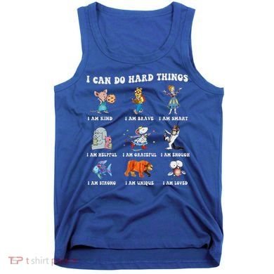 I Can Do Hard Things Teacher Tank Top