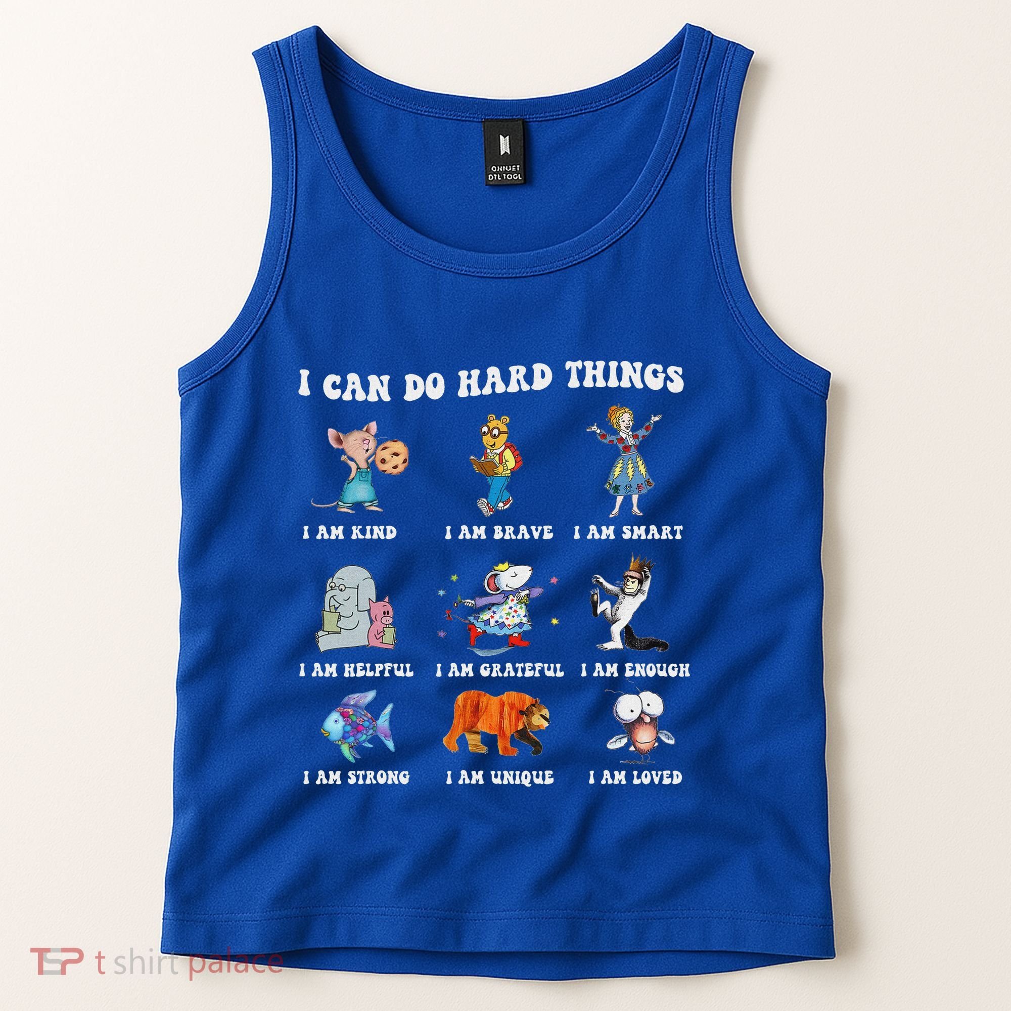 I Can Do Hard Things Teacher Tank Top
