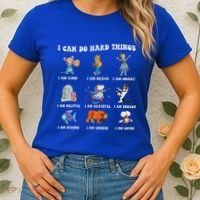 I Can Do Hard Things Teacher Women's T-Shirt thumb 2