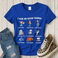I Can Do Hard Things Teacher Women's T-Shirt thumb 3