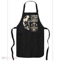 I Can Do All Things Through Christ Soccer Jesus Christian Apron thumb 0