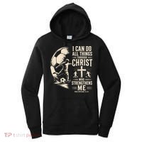 I Can Do All Things Through Christ Soccer Jesus Christian Women's Hoodie thumb 0