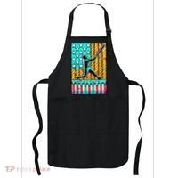 Ice Cream Drip Baseball Stuff Drip For American Flag Apron thumb 0