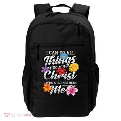 I Can Do All Things Through Christ Who Strengthens Me Backpack