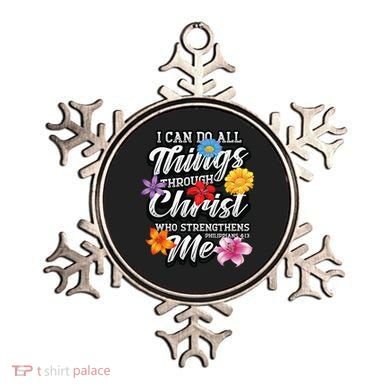 I Can Do All Things Through Christ Who Strengthens Me Ornament