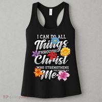 I Can Do All Things Through Christ Who Strengthens Me Women's Tank Top thumb 3