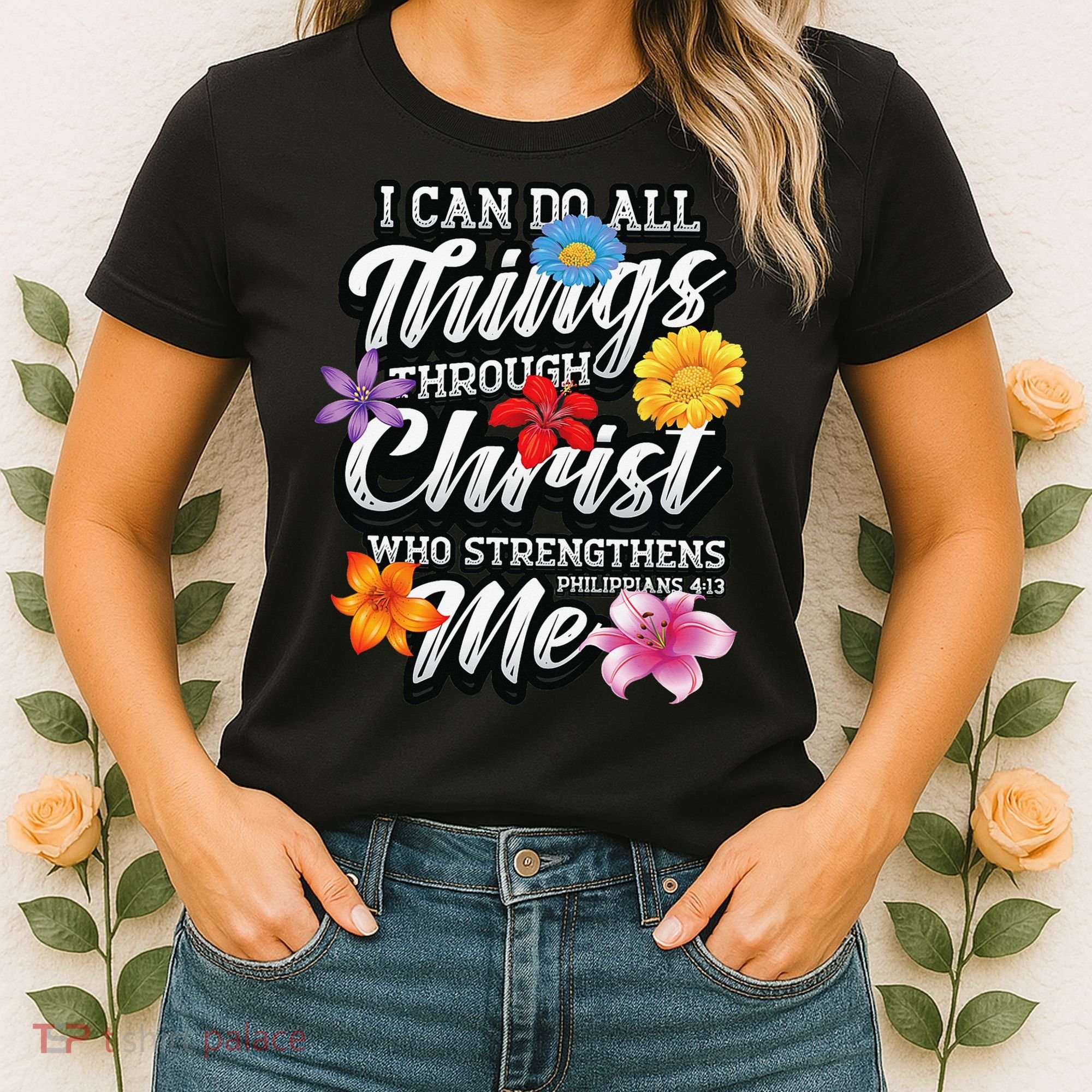 I Can Do All Things Through Christ Who Strengthens Me Women's T-Shirt