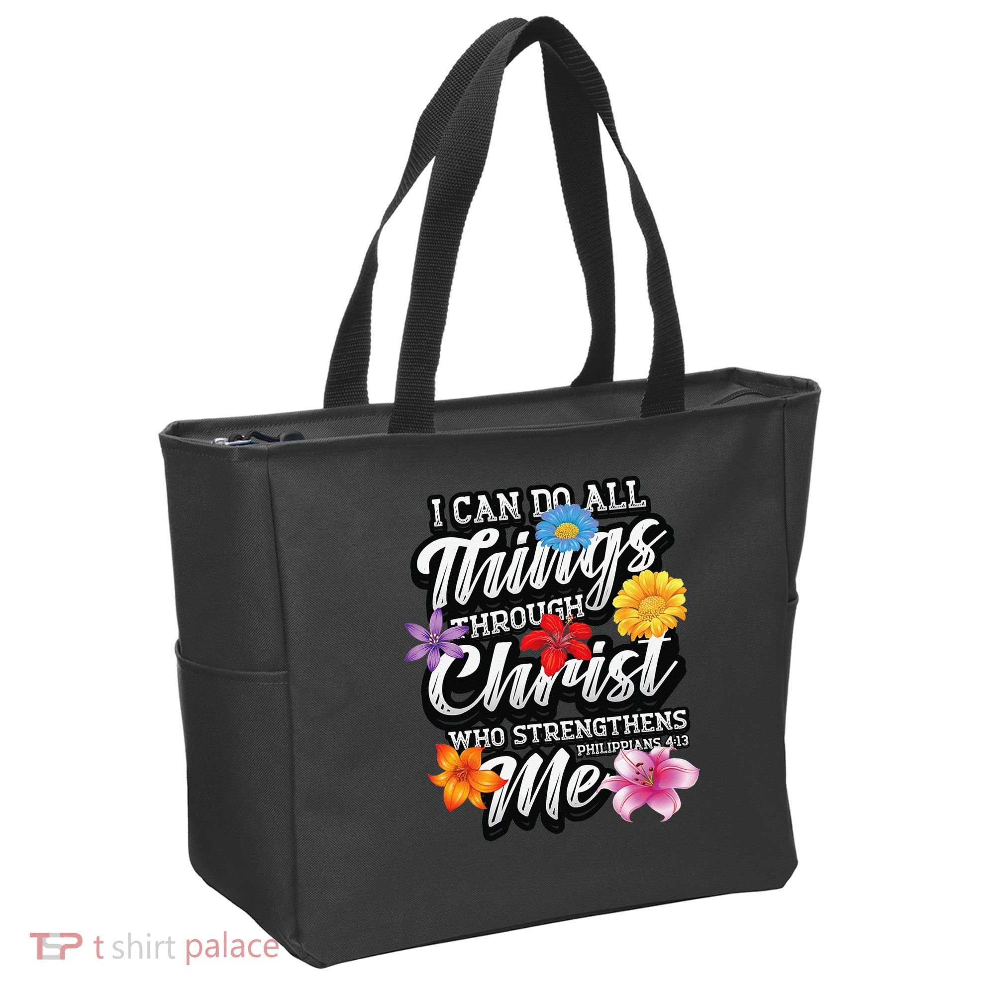 I Can Do All Things Through Christ Who Strengthens Me Tote Bag