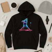 Ice Cream Drip Baseball Bat Baseball Player Hoodie thumb 3