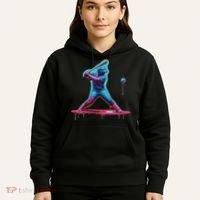 Ice Cream Drip Baseball Bat Baseball Player Hoodie thumb 5