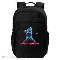 Ice Cream Drip Baseball Bat Baseball Player Backpack thumb 0