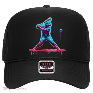 Ice Cream Drip Baseball Bat Baseball Player Hat