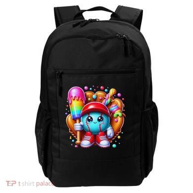 Ice Cream Drip Baseball Stuff Baseball Drip For Backpack
