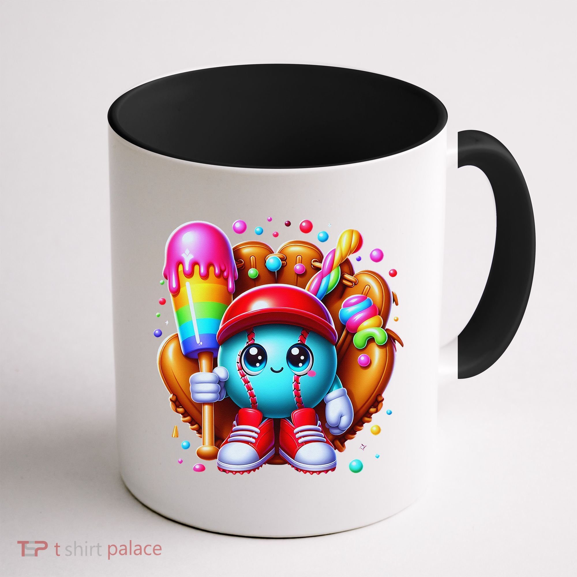 Ice Cream Drip Baseball Stuff Baseball Drip For Coffee Mug