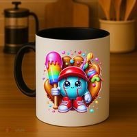 Ice Cream Drip Baseball Stuff Baseball Drip For Coffee Mug thumb 4