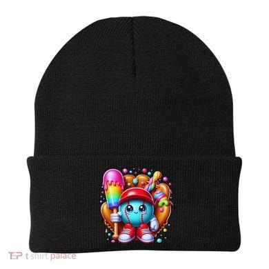 Ice Cream Drip Baseball Stuff Baseball Drip For Beanie