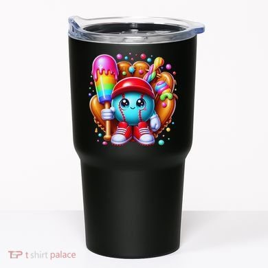 Ice Cream Drip Baseball Stuff Baseball Drip For Tumbler