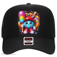 Ice Cream Drip Baseball Stuff Baseball Drip For Hat thumb 0
