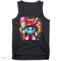 Ice Cream Drip Baseball Stuff Baseball Drip For Tank Top thumb 0