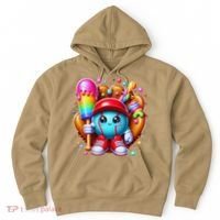 Ice Cream Drip Baseball Stuff Baseball Drip For Hoodie thumb 0