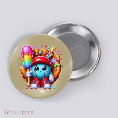 Ice Cream Drip Baseball Stuff Baseball Drip For Button