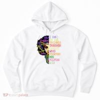 I Can Do All Through Christ Black Woman Faith Hoodie thumb 0