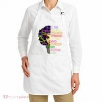 I Can Do All Through Christ Black Woman Faith Apron thumb 2