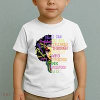 I Can Do All Through Christ Black Woman Faith Toddler T-Shirt thumb 2