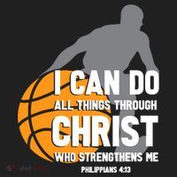 I Can Do All Things Through Christ Christian Basketball Tumbler thumb 3