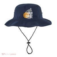 I Can Do All Things Through Christ Christian Basketball Bucket Hat thumb 0