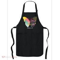 I Can Do All Things Through Christ Religous Bible Butterfly Apron thumb 0