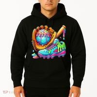Ice Cream Drip Baseball Stuff Baseball Drip For Boy Graphic  Hoodie thumb 2