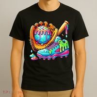Ice Cream Drip Baseball Stuff Baseball Drip For Boy Graphic  T-Shirt thumb 3