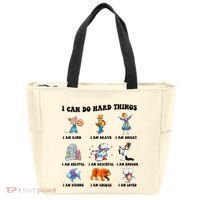 I Can Do Hard Things Teacher Back To School ChildrenS Book Tote Bag thumb 0