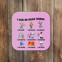 I Can Do Hard Things Teacher Back To School ChildrenS Book Coaster thumb 0
