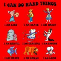 I Can Do Hard Things Teacher Back To School ChildrenS Book Santa Hat thumb 1