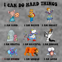 I Can Do Hard Things Teacher Back To School ChildrenS Book Toddler Hoodie thumb 2