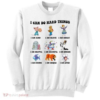 I Can Do Hard Things Teacher Back To School ChildrenS Book Sweatshirt