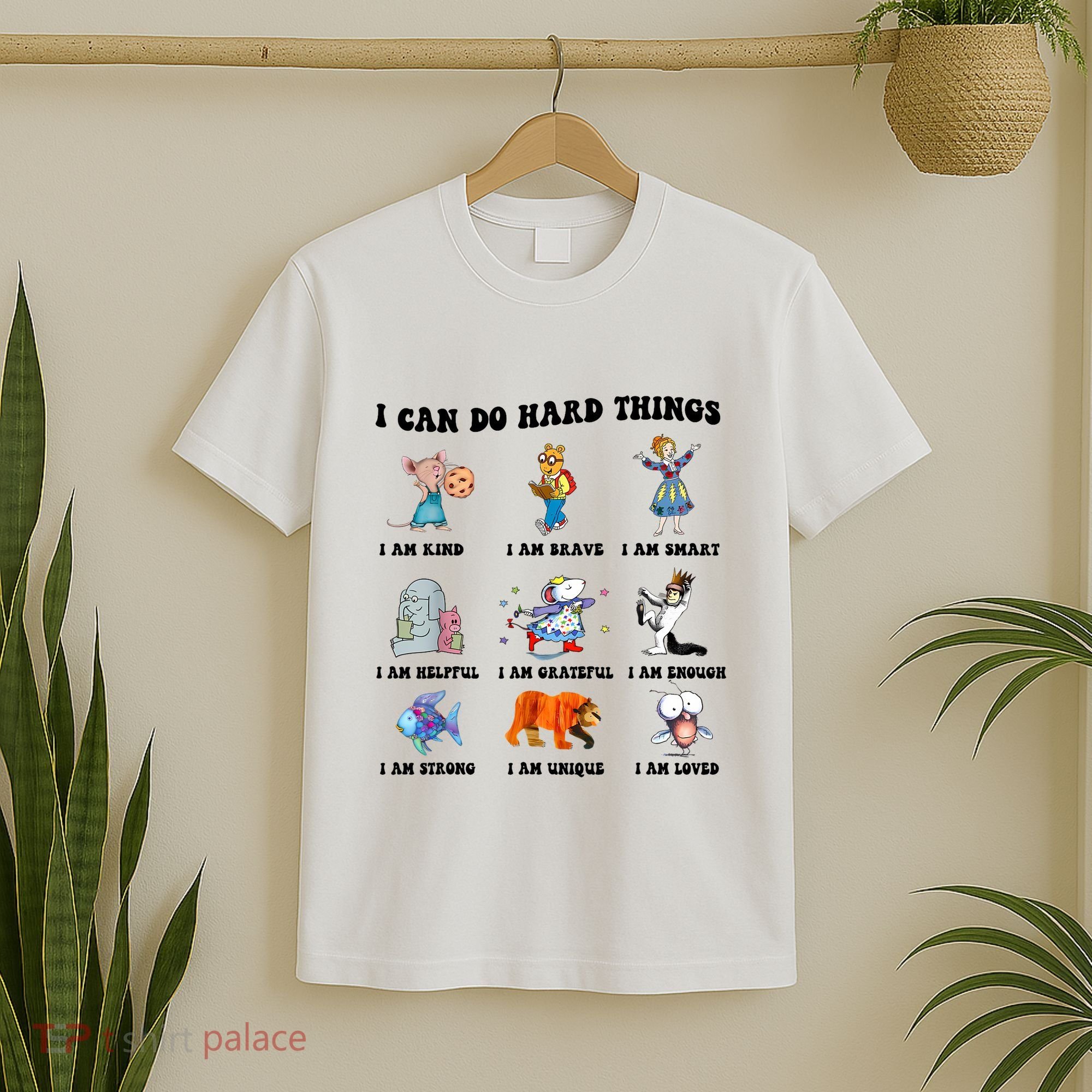 I Can Do Hard Things Teacher Back To School ChildrenS Book T-Shirt