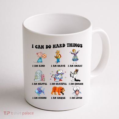 I Can Do Hard Things Teacher Back To School ChildrenS Book Coffee Mug back