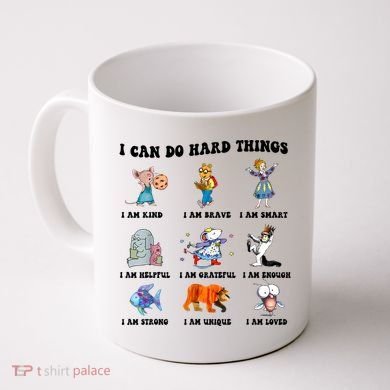 I Can Do Hard Things Teacher Back To School ChildrenS Book Coffee Mug