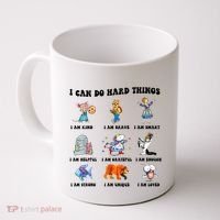 I Can Do Hard Things Teacher Back To School ChildrenS Book Coffee Mug thumb 0