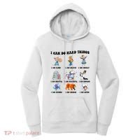 I Can Do Hard Things Teacher Back To School ChildrenS Book Women's Hoodie thumb 0